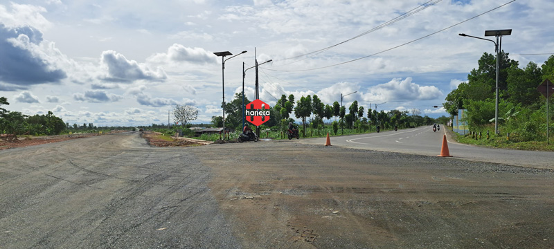 Jalan Baru Bandara Syamsudin Noor